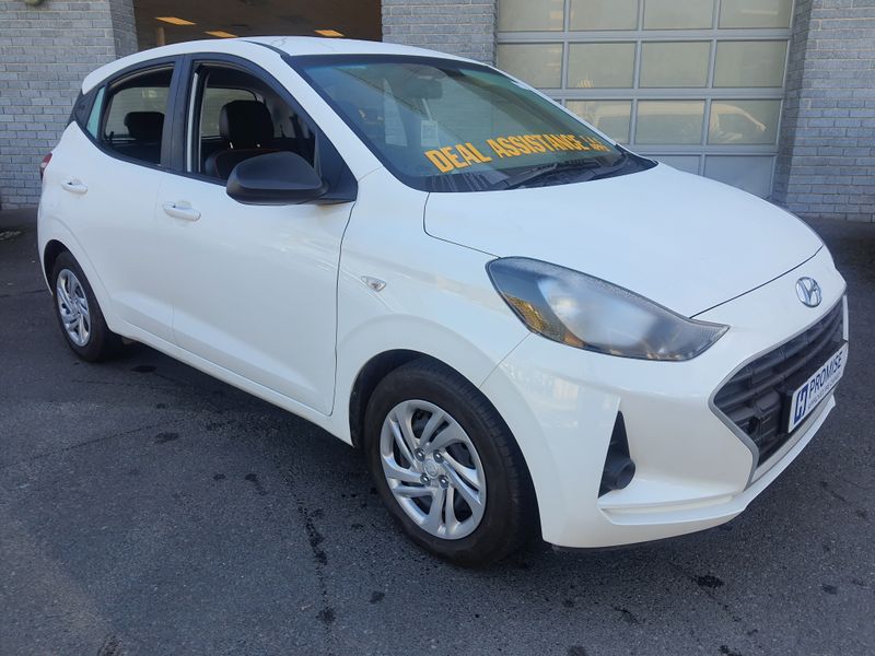 2021 Hyundai Grand I10 MY20 1.0 Motion, White  with 43000km available now!