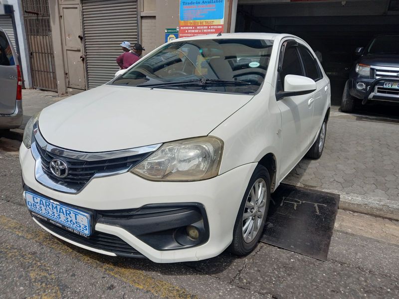 2018 Toyota Etios 1.5 Xi Sedan for sale!