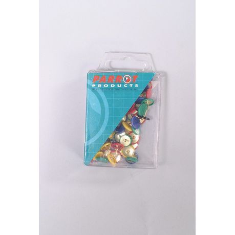 Parrot Hexagonal Pins Assorted - Pack of 30
