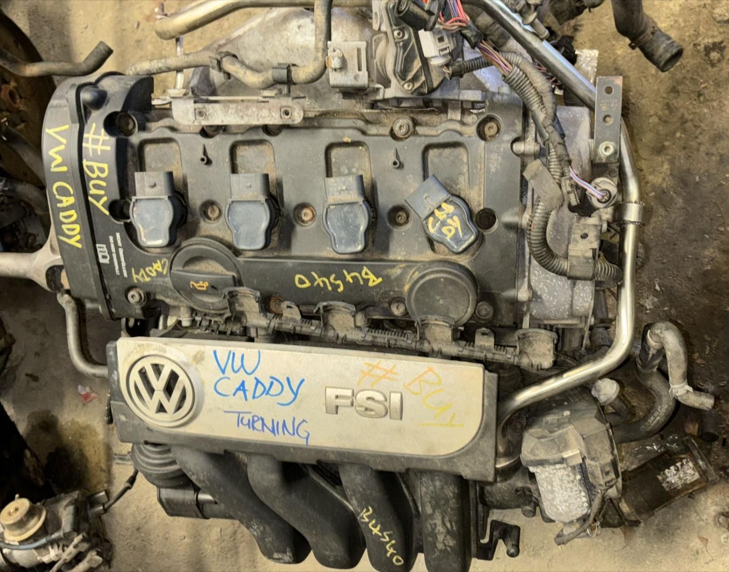 VW CADDY /GOLF 5 2LT FSi #BUY ENGINE FOR SALE | Boksburg | Gumtree ...