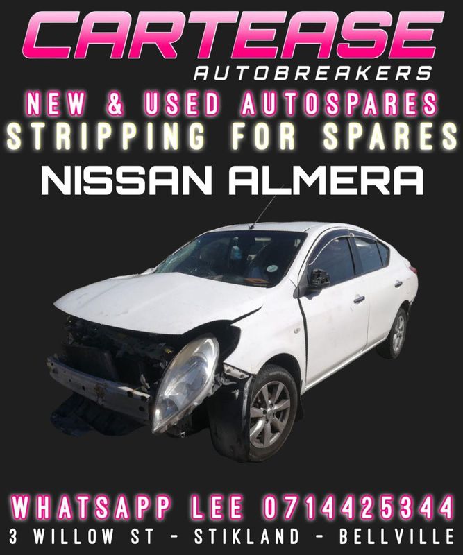 NISSAN ALMERA STRIPPING FOR SPARES