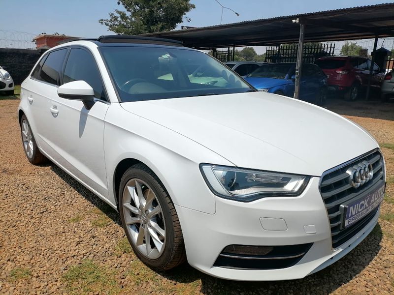 2016 Audi A3 1.8 TFSI Ambition S Tronic, White with 96000km available now!