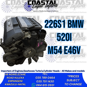 226S1 BMW 520I M54 E46V