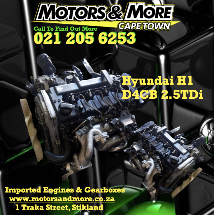 Hyundai H1 D4CB 2.5TDi Engine For Sale