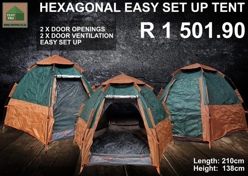 Hexegonal Camping tent