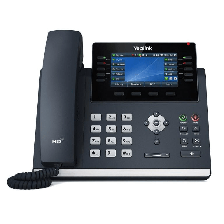 Yealink T46U Gigabit IP Phone with Dual USB ports and 4.3-inch Colour LCD Screen SIP-T46U - Brand Ne