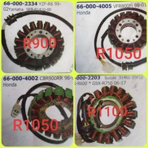 Stators.Starter Relay,Regulators for bikes