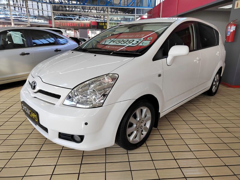 White Toyota Corolla Verso 160 SX with 232752km available now!