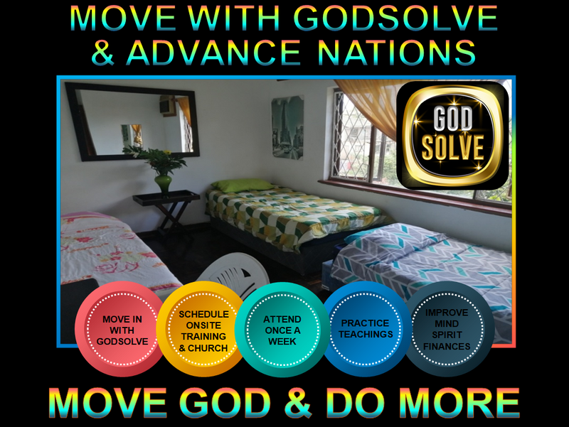 Godsolve rent  touches God.  Our mentors get you to dedicate your time to life mastery