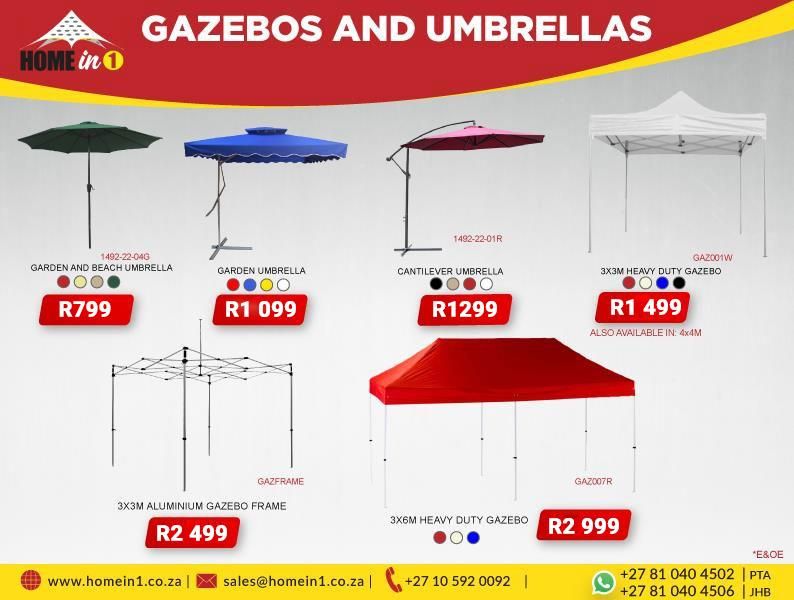 Gazebos for sale Midrand Gumtree South Africa