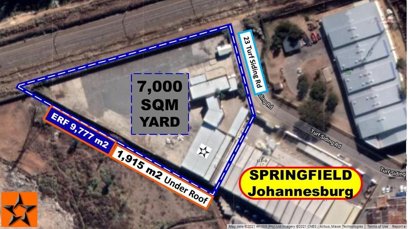 1 Ha TRUCK &amp; CONTAINER YARD in JHB (&#64;R 941/SQM)