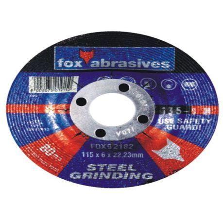 FOX Grinding Disc Steel 115X6.0mm