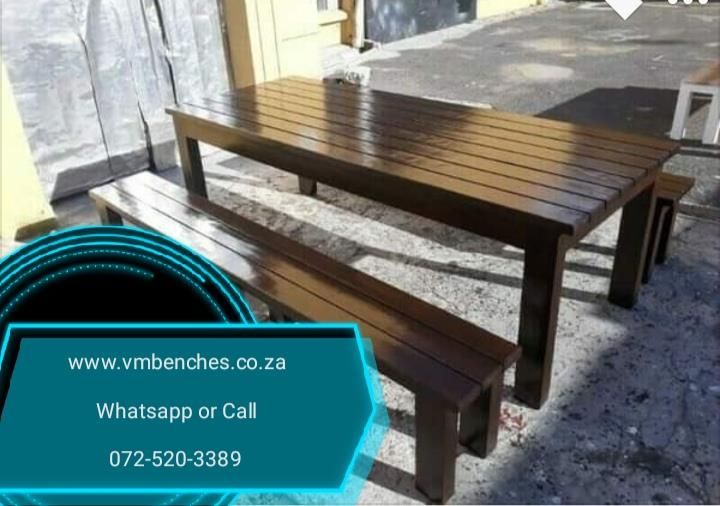 WOODEN QUALITY PATIO BENCHES