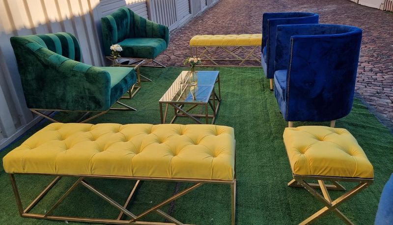 Equipment hire in Randburg, Northriding, Centurion for your weddings, baby showers, bridal showers