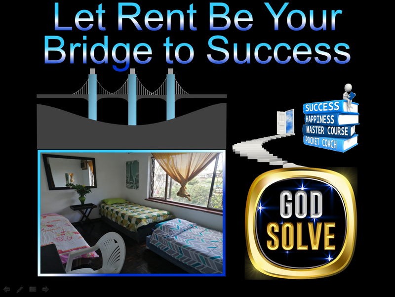 ACCOMMODATION WITH GODLY TENANTS.  Mentors teach a life of joy and success in every season