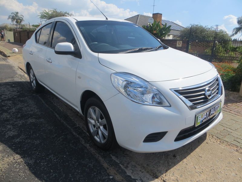 2014 Nissan Almera 1.5 Acenta, White with 87000km available now!