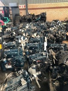 Four Used Kubota V2403-M-E3B Engines