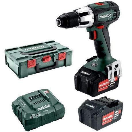 Metabo - Cordless Hammer Drill SB 18 LT(602103500), Battery, Charger &amp;  Case