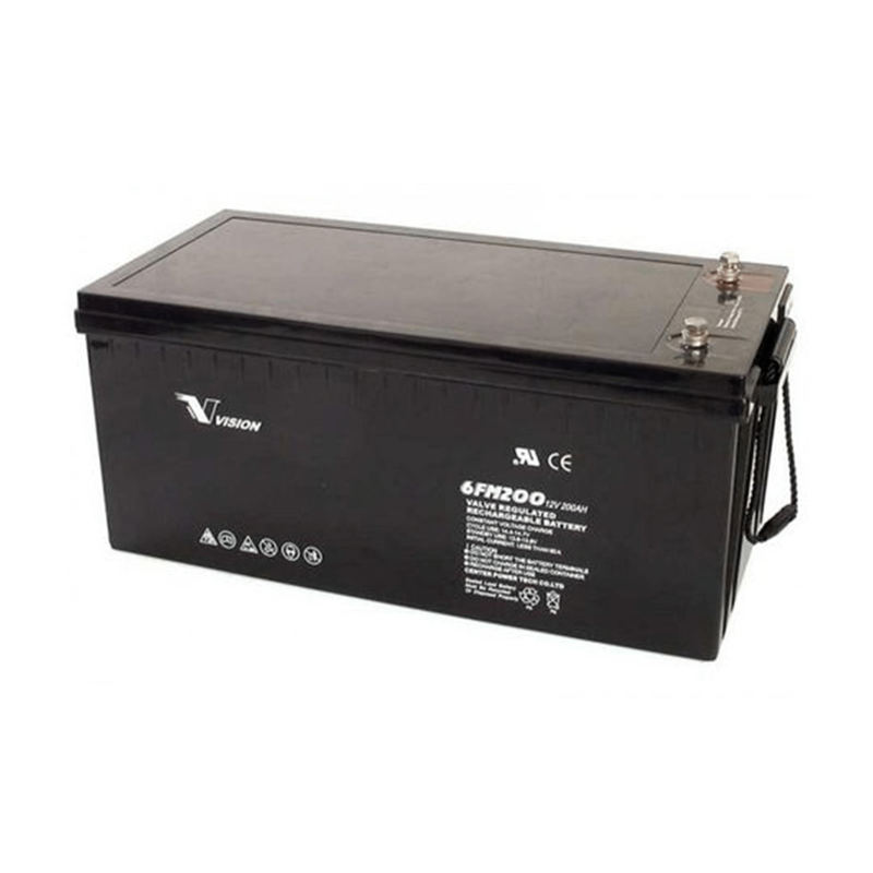 Vision Deep Cycle AGM Battery 6FM200Z-X - Brand New