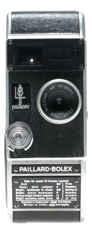 Bolex Paillard L8 Cine Movie Camera Yvar 1:2.8 F&#61;12.5mm