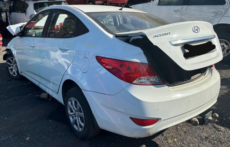 HYUNDAI ACCENT 1.6LT #G4FC  2016 FOR STRIPPING
