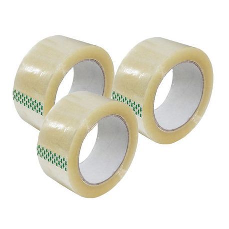 Packaging Tape (Clear Tape) 48mm x 100m - Pack of 3