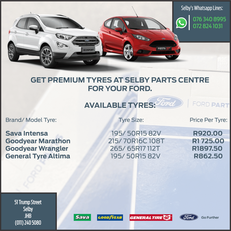 TYRE SALE AT SELBY PARTS CENTRE