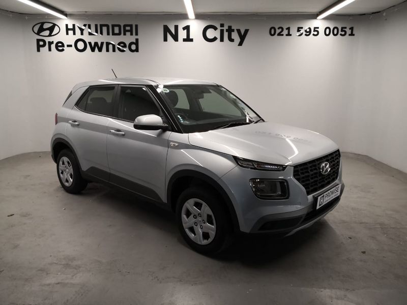 Silver Hyundai Venue MY19 1.0 TGDI Motion with 30000km available now!