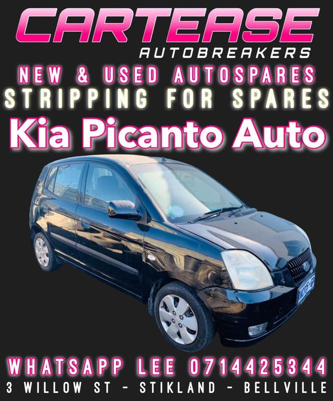 KIA PICANTO AUTOMATIC STRIPPING FOR SPARES (ZC428)