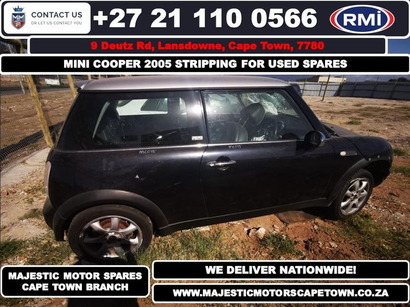 Mini Cooper 2005 stripping for used spares Mini Cooper 2005 stripping for used parts