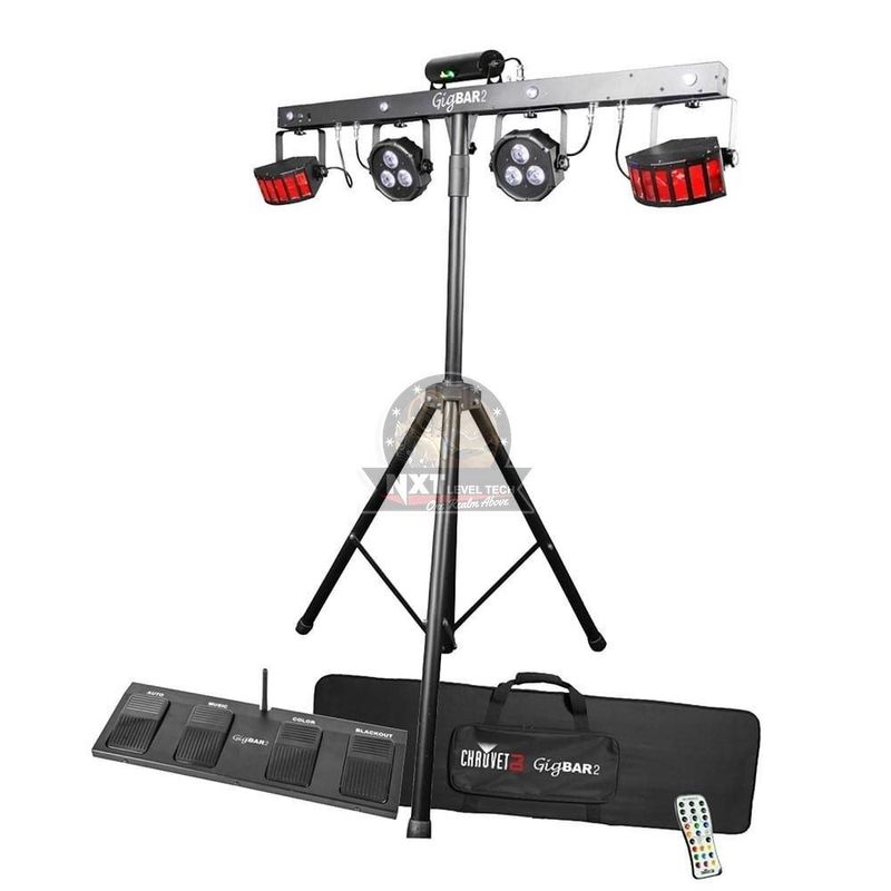 Chauvet DJ GigBAR 2 4-in-1 Lighting System with Stand