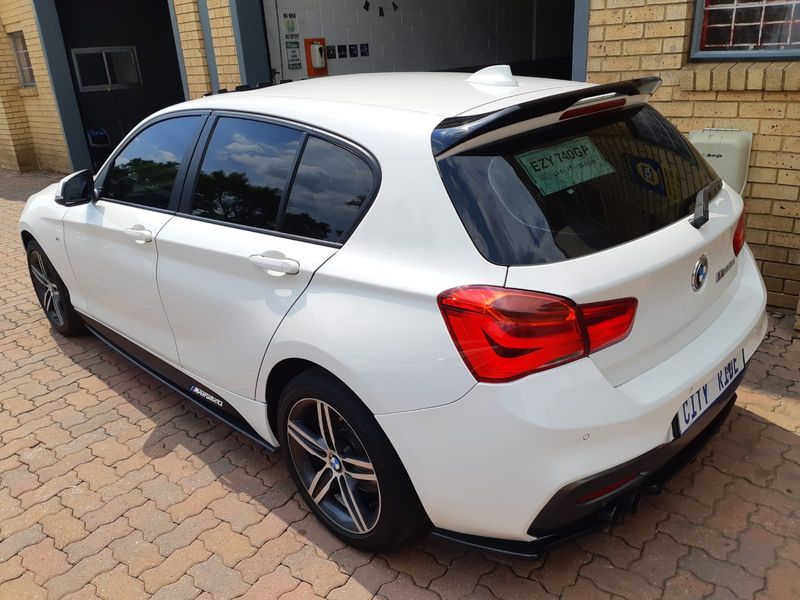 2017 BMW 120d 5-Door  M Sport, White with 80000km available now!