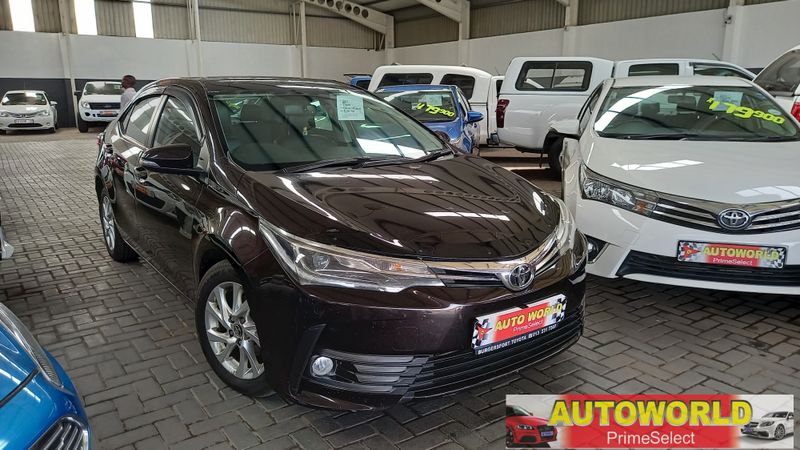 Brown Toyota Corolla 1.8 Exclusive AT with 92106km available now!