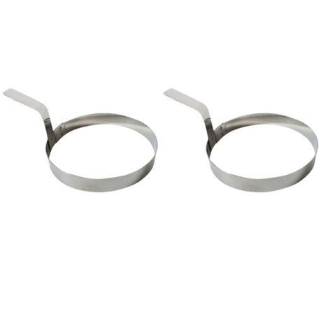LK&#39;s - Egg Rings (Stainless Steel) - Pack of 2