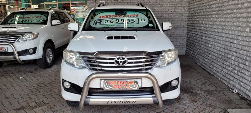 White Toyota Fortuner 3.0 D-4D 4x4 Heritage AT with 277236km available now!
