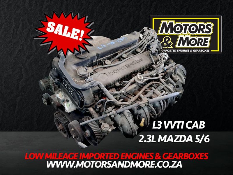 Mazda 5/6 L3 VVTI 2.3 (Coil-at-Back) Engine For Sale - No Trade in Needed