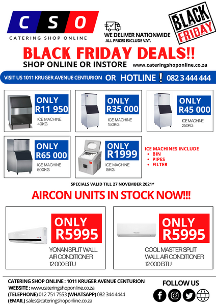 Black Friday Specials 2021- while stocks last AMAZING DEALS - No