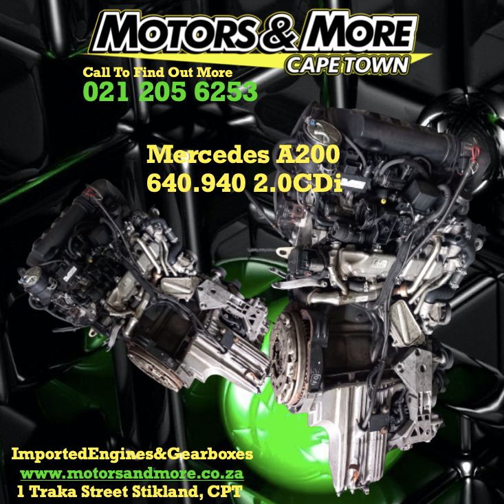 Mercedes A200 640.940 2.0CDi Engine For Sale