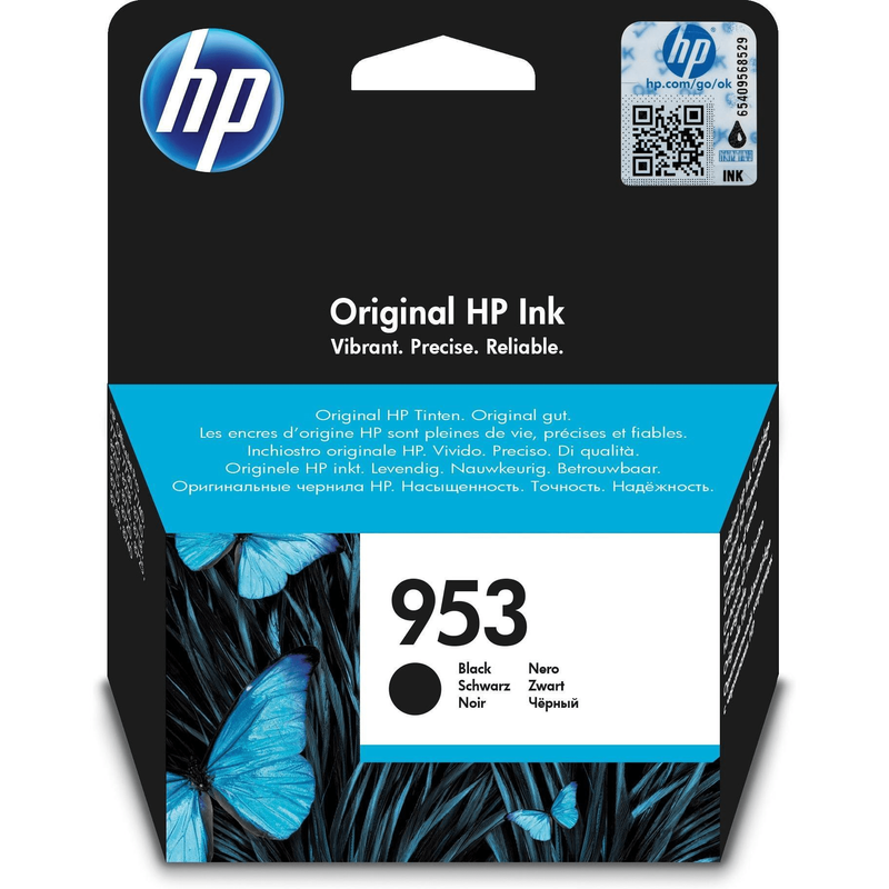 HP 953 Black Standard Yield Printer Ink Cartridge Original L0S58AE Single-pack - Brand New