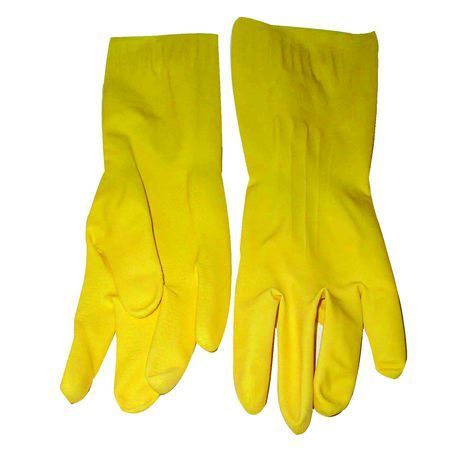 Matsafe Glove Latex Household Yellow Medium
