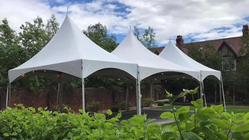 Marquee Tents for Hire 3 Poles, Frame Tents, Pyramid Frame Tents, Pagoda Tent Rentals