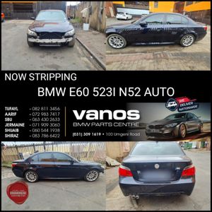 Bmw E60 523i Auto Stripping For Spares