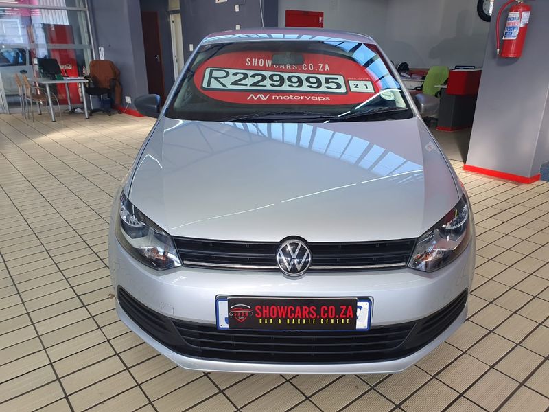 Silver Volkswagen Polo Vivo Hatch 1.4 Trendline with 48161km available now!