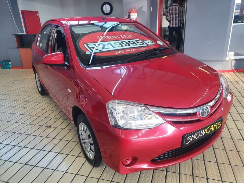 Toyota Etios 1.5 Xi 5-Door, Red with 44743km, for sale!PLEASE CALL LINDOKULE&#64;06385829600