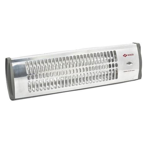 WACO - Bathroom Heater 1200W / Wall Mount Bathroom Heater 51 x 15 x 12.5cm