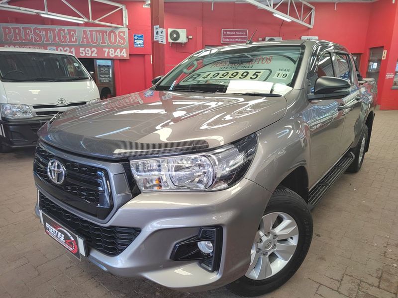 2019 Toyota Hilux 2.4 GD-6 D/Cab RB SRX AUTOMATIC IN GOOD CONDITION WITH ONLY 87794 KMS CALL JP NOW