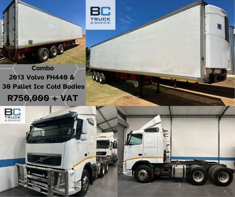 Volvo FH440 &#43; 2012 Coldbody Trailer