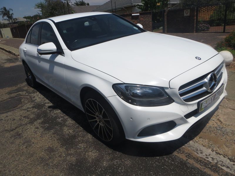 2015 Mercedes-Benz C 180 9G-Tronic, White with 128000km available now!