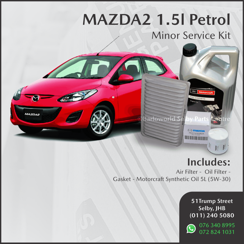 New Genuine Mazda2 1.5l Minor Service Kit