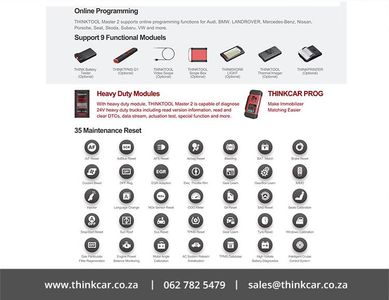 Automotive Diagnostic Tools/diagnostic Scanner/vehicle Code Reader- Thinktool Master 2